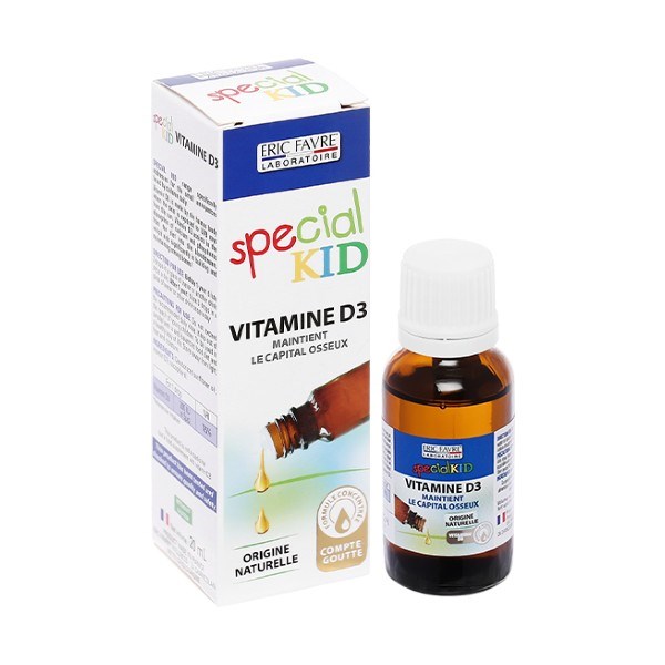 Siro Special Kid Vitamin D3 hỗ trợ hấp thu canxi 20 ml (từ 0 tháng) - AVAKids.com