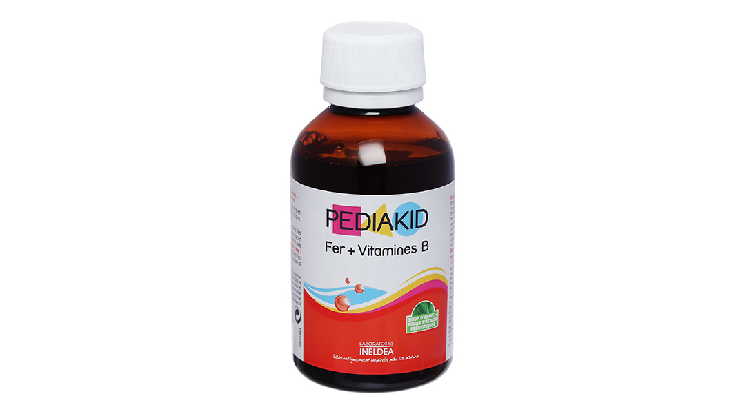 Siro Pediakid Fer + Vitamines B bổ sung sắt và vitamin
