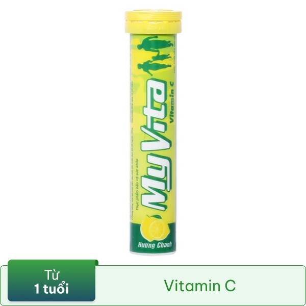 Myvita C (Vị Chanh) tuýp 20 viên