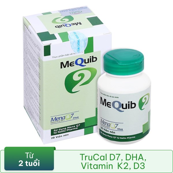 Mequib 2 hộp 20 viên