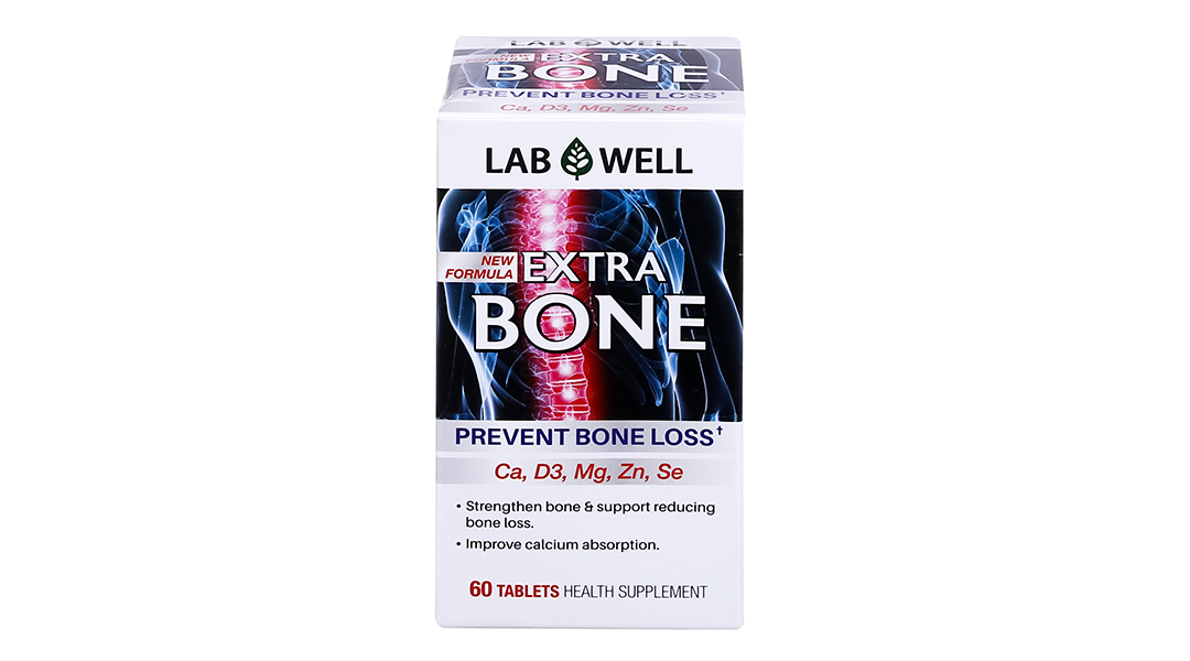 Lab Well Extra Bone bổ sung canxi và vitamin cho xương