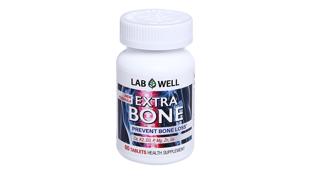 Lab Well Extra Bone bổ sung canxi và vitamin cho xương