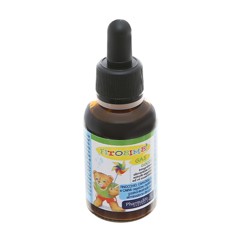 Fitobimbi Gas hỗ trợ tăng cường tiêu hóa, 30 ml dạng nhỏ giọt (1 - 12 tuổi) 5