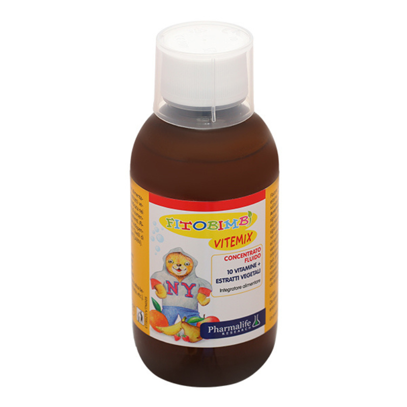 Siro Fitobimbi Vitemix bổ sung vitamin, 200 ml dạng uống (từ 2 tuổi) 6