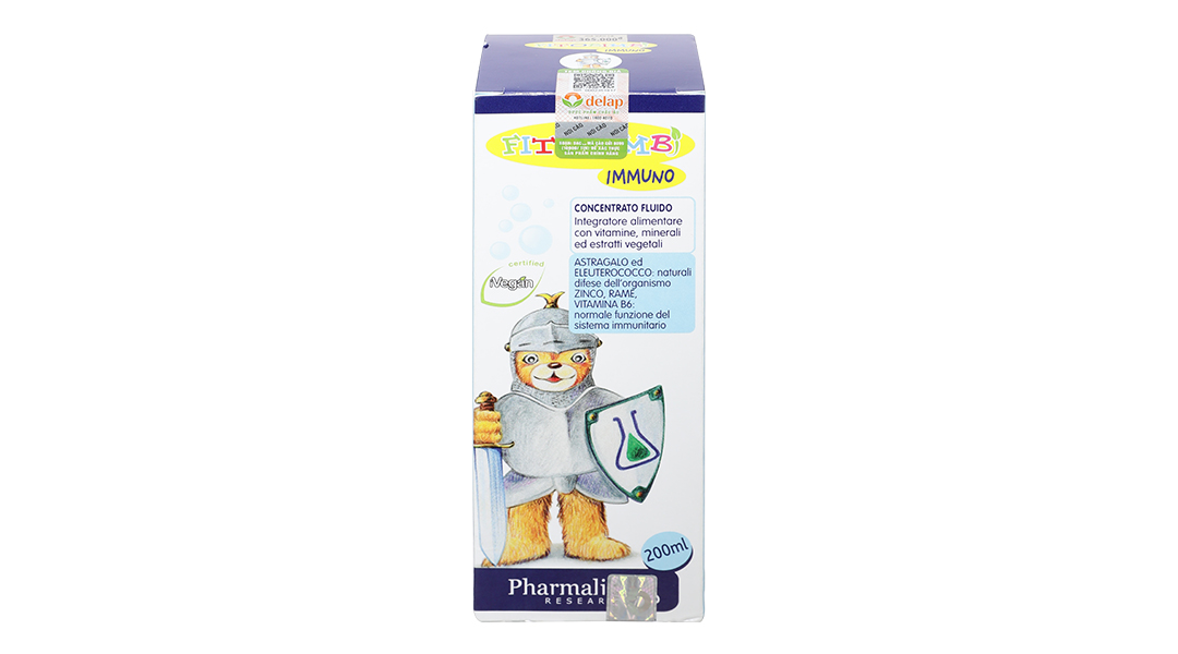 Siro Fitobimbi Immuno bổ sung vitamin, khoáng chất cho bé