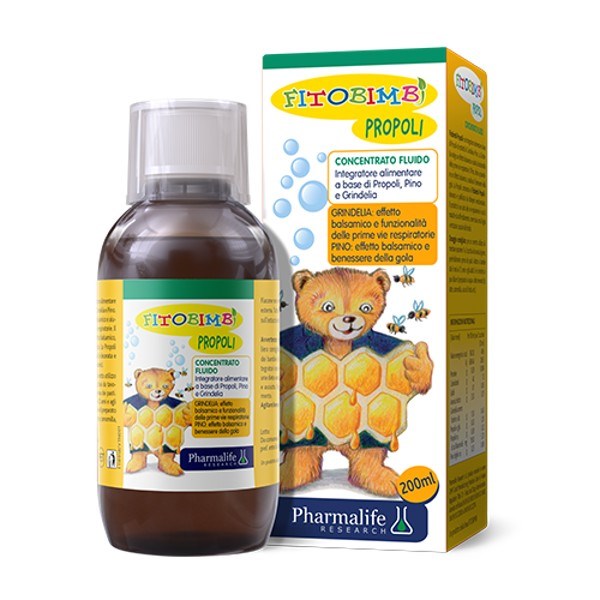 Siro Fitobimbi Propoli Tăng Sức Khoẻ Đường Hô Hấp Trên, 200 Ml Dạng Uống (Từ 6 Tháng)