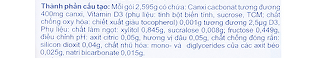 Thành phần