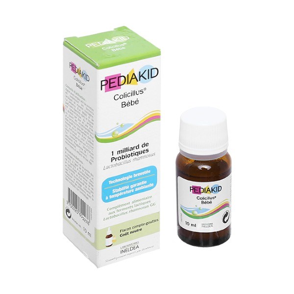 Men vi sinh Pediakid Colicillus Bébé hỗ trợ cân bằng hệ vi sinh đường ruột 10 ml (từ 0 tháng) - AVAKids.com