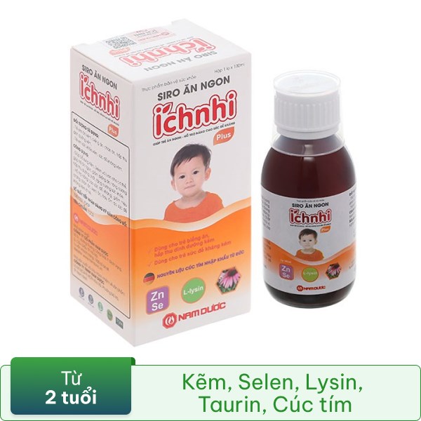 Siro Ăn Ngon Ích Nhi chai 100ml