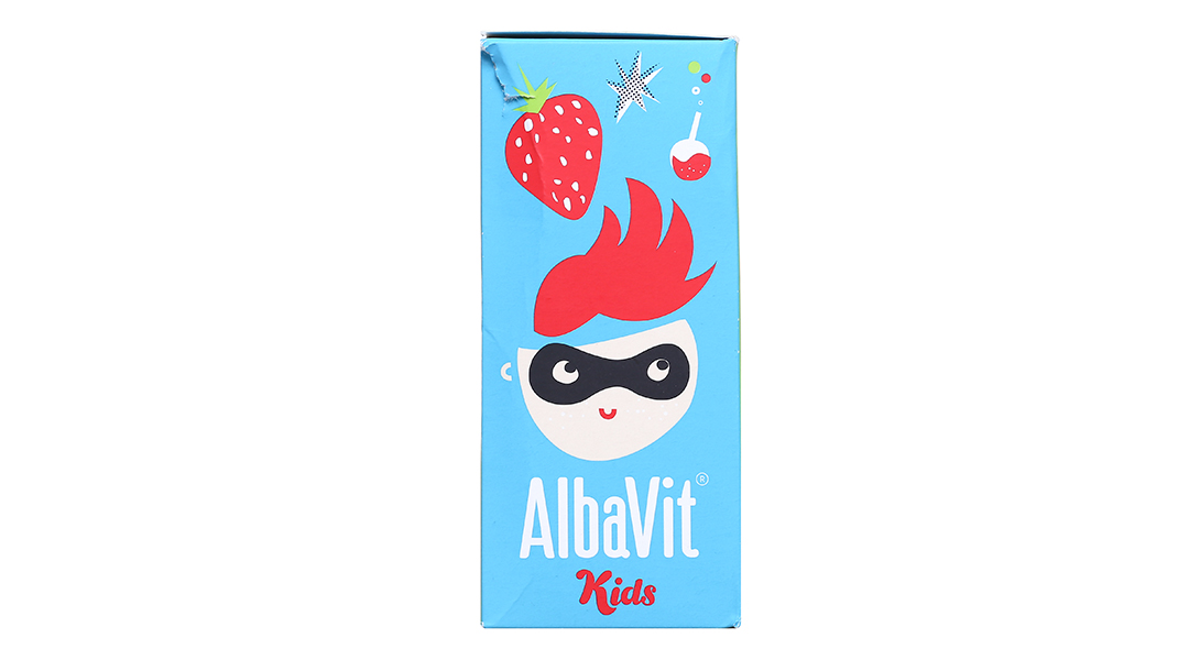 Siro Albavit Kids Calcium + D3 hỗ trợ tăng chiều cao