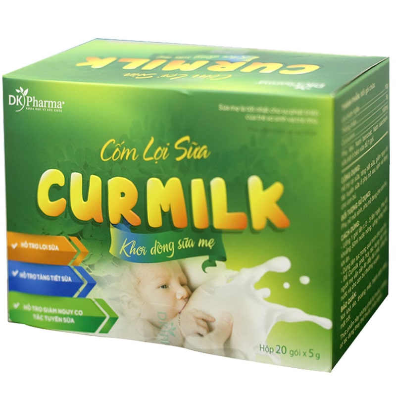 Cốm DK Pharma Curmilk hỗ trợ lợi sữa