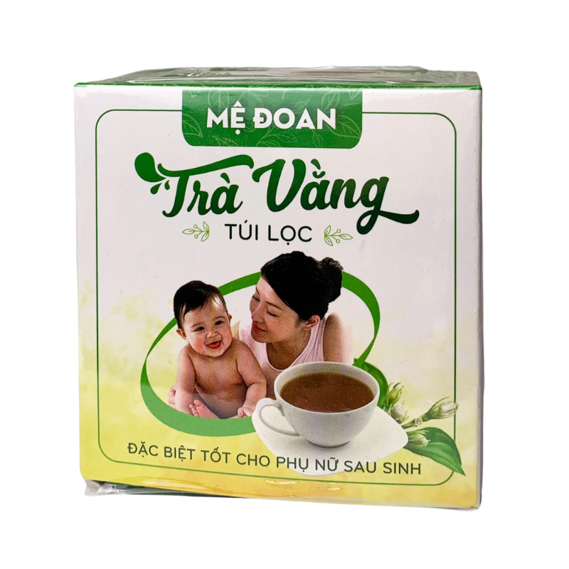 Trà vằng túi lọc Mệ Đoan lợi sữa, kháng viêm và giảm cân 30 túi