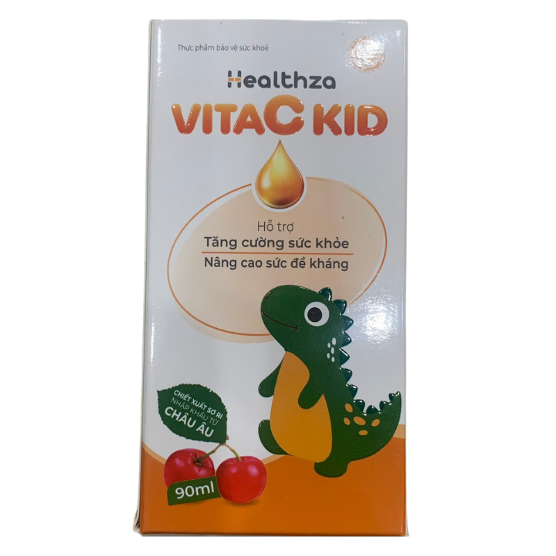 Siro Herbland Healthza VitaC Kid giúp tăng cường sức đề kháng