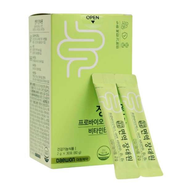 Men vi sinh Jang Daewon tăng cường hệ vi sinh đường ruột 30 gói (từ 12 tuổi) - AVAKids.com