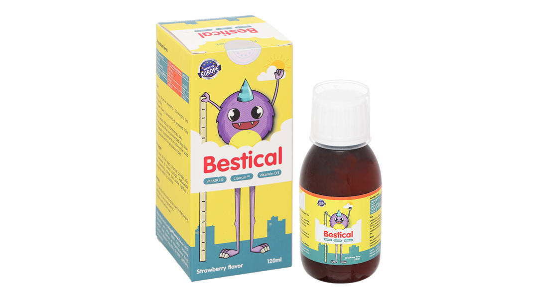 Bestical bổ sung canxi; hỗ trợ xương, răng chắc khỏe chai 120 ml - 12