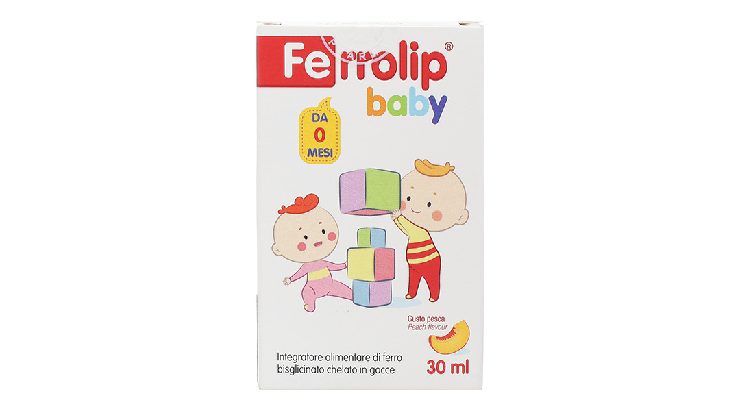 Dung dịch Ferrolip Baby giúp giảm nguy cơ thiếu máu do thiếu sắt