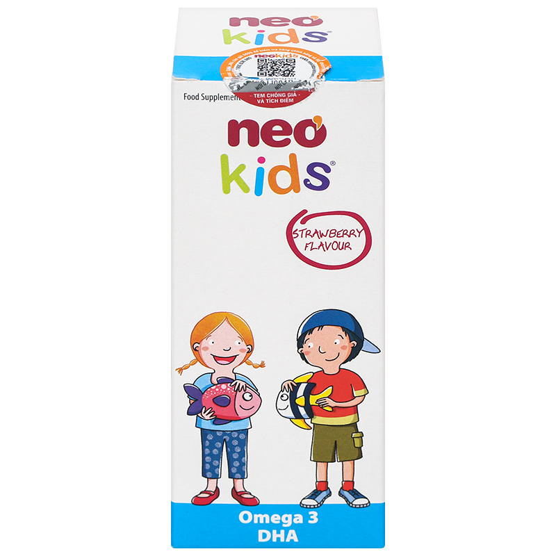 Siro Neo Kids Omega 3 DHA tăng cường thị lực 150 ml (từ 3 tháng)