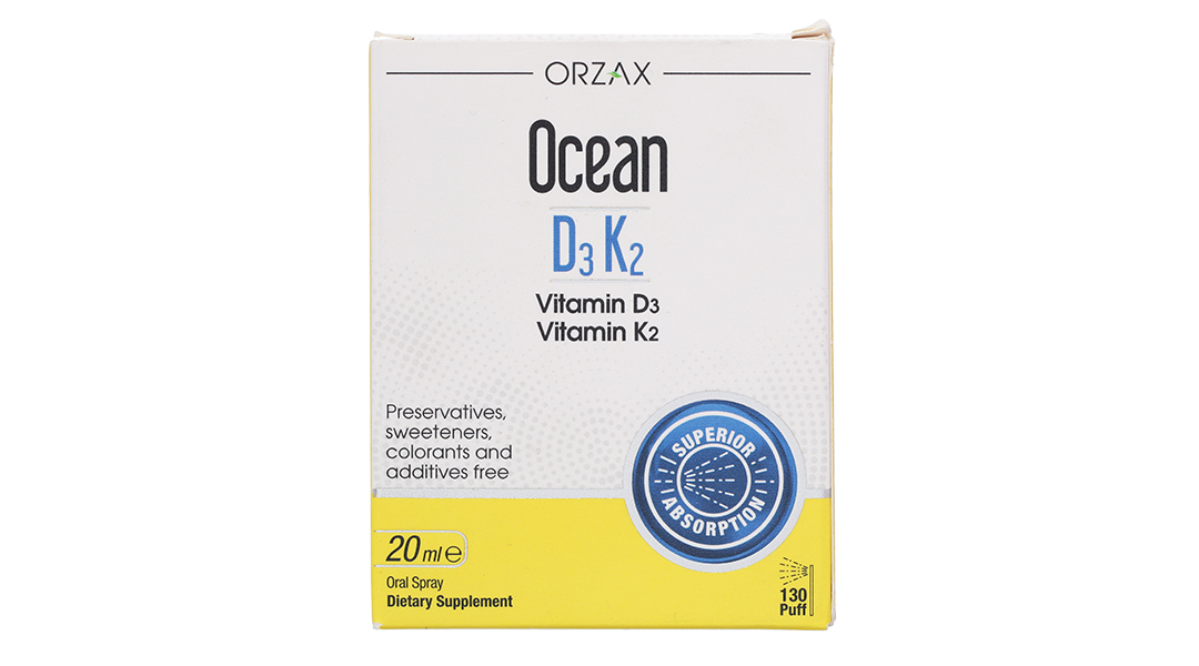 Ocean D3K2 hỗ trợ tăng cường hấp thu canxi chai 20ml - 13