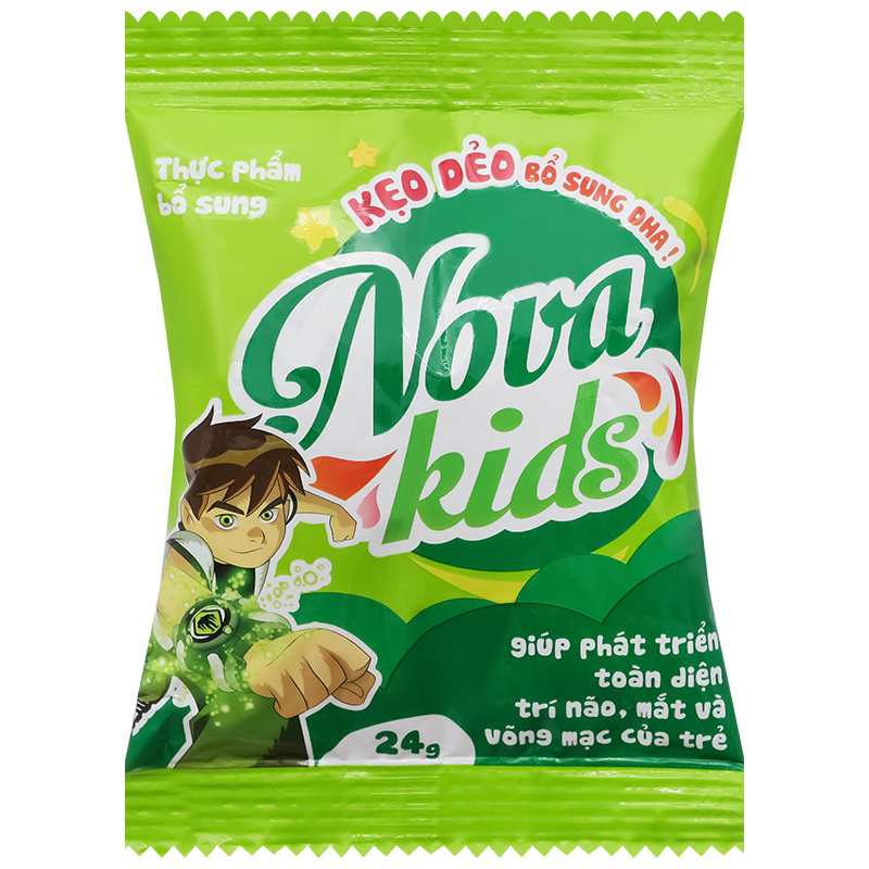 Kẹo dẻo Nova Kids bổ sung DHA 24g (từ 1 tuổi) - Màu ngẫu nhiên