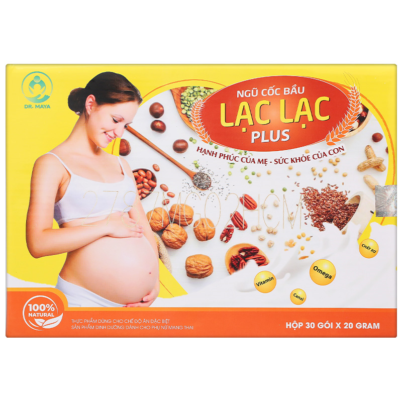Ngũ cốc Dr.Maya Lạc Lạc Plus bổ sung dưỡng chất cho mẹ bầu