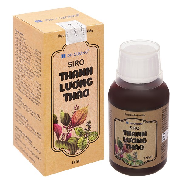 Siro Thanh Lương Thảo Dr.cuong Hỗ Trợ Giảm Triệu Chứng Do Cảm Lạnh, 125 Ml Dạng Uống (Từ 2 Tuổi)