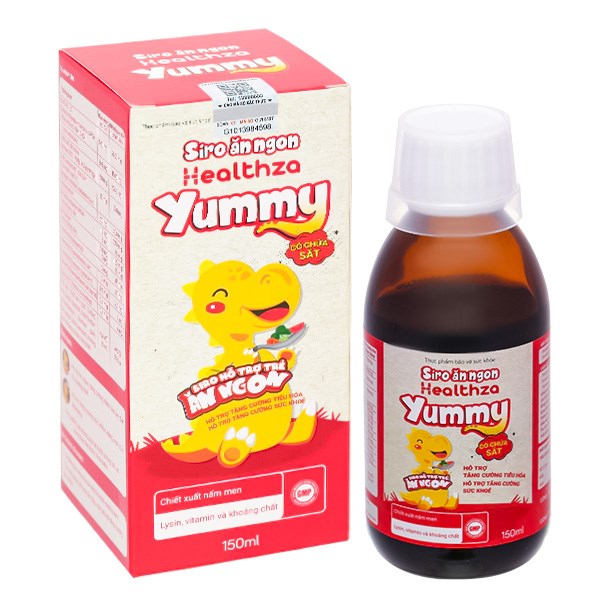 Siro Herbland Healthza Yummy hỗ trợ ăn ngon 150 ml (từ 1 tuổi) chính hãng - AVAKids.com