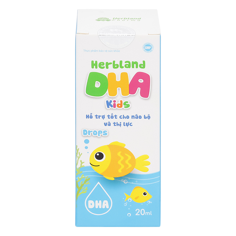 Siro Herbland DHA Kids tốt cho não và mắt