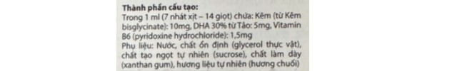 Thành phần