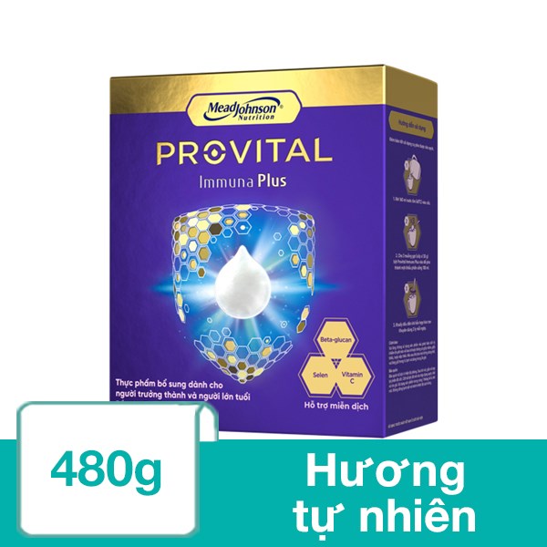 Sữa bột người lớn Provital Immuna Plus 480g - AVAKids.com