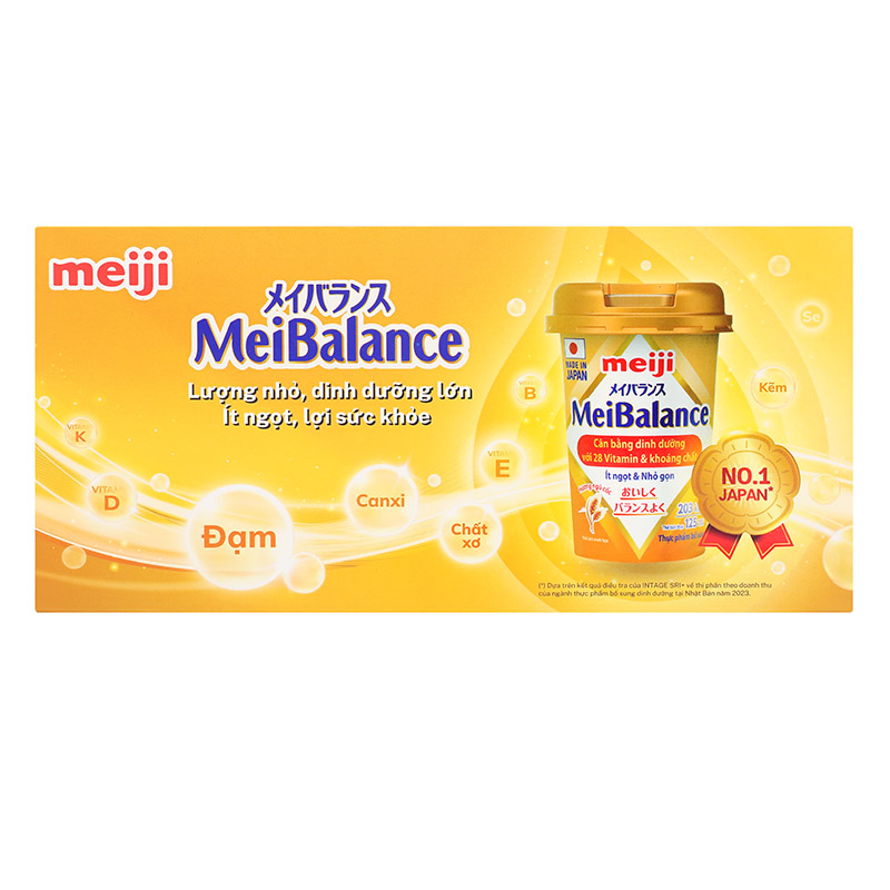 Thực phẩm bổ sung Meiji MeiBalance 125 ml dành cho người lớn