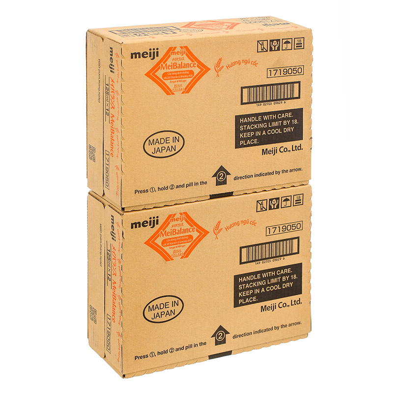Thùng 24 hộp thực phẩm bổ sung Meiji MeiBalance hương ngũ cốc 125 ml dành cho người lớn - Giao bao bì ngẫu nhiên 3