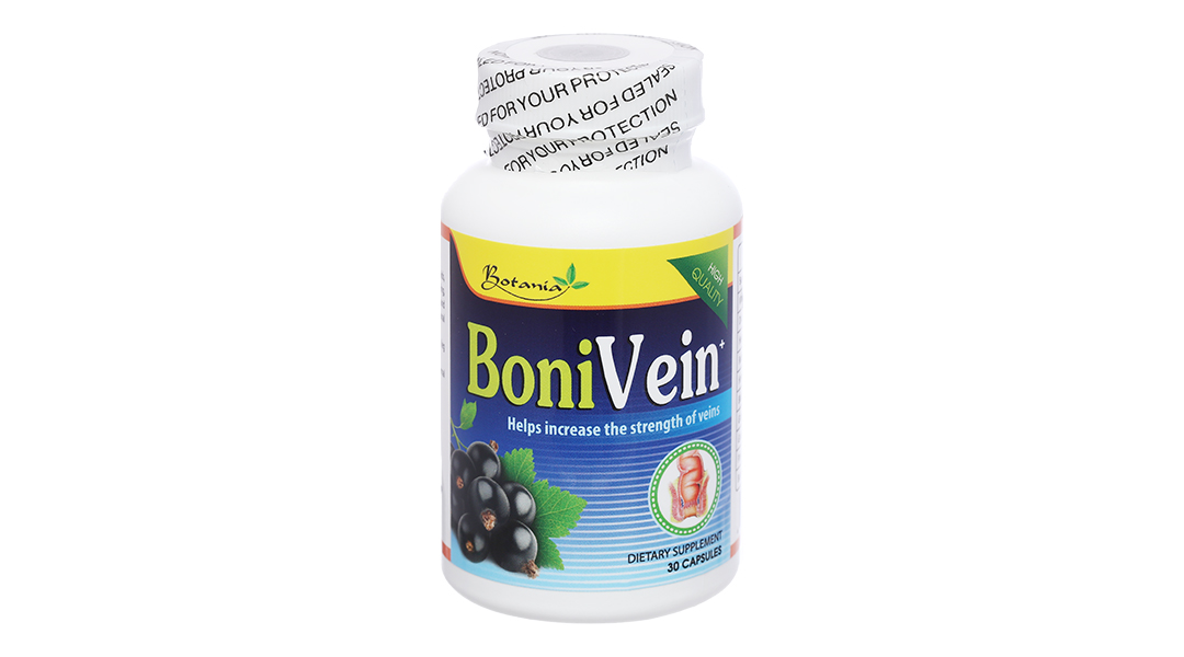 Boni Vein hỗ trợ điều trị trĩ, suy giãn tĩnh mạch