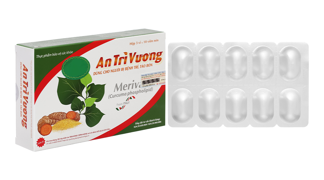An Trĩ Vương hỗ trợ điều trị trĩ