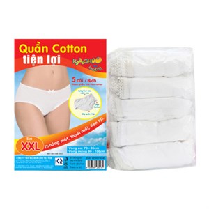 Quần lót vải cotton mặc 1 lần KACHOOBABY