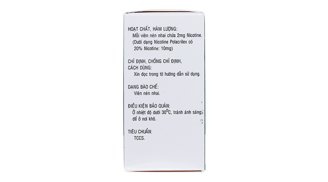 Viên nén nhai Ohno hỗ trợ cai thuốc lá