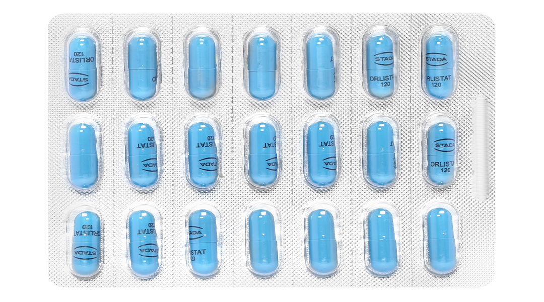 Orlistat Stada 120mg kiểm soát cân nặng, hỗ trợ trị béo phì