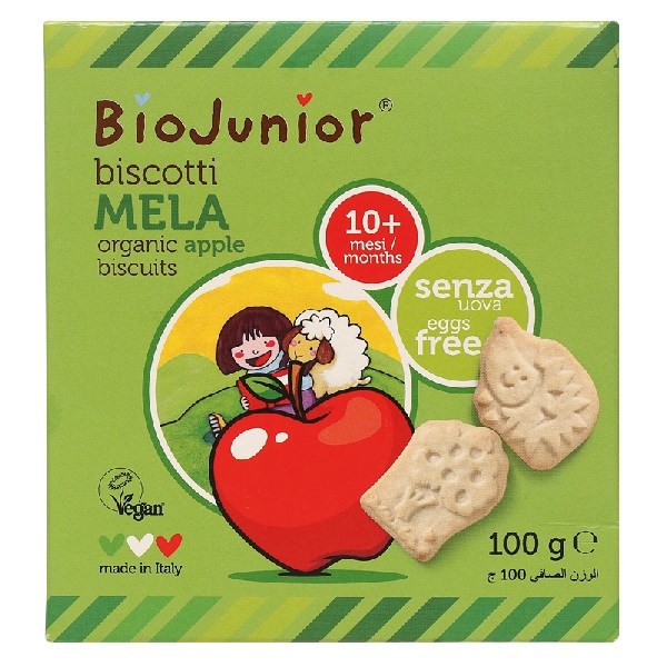 Bánh quy ăn dặm BioJunior Barretta vị việt quất hộp 132g (từ 10 tháng) - AVAKids.com