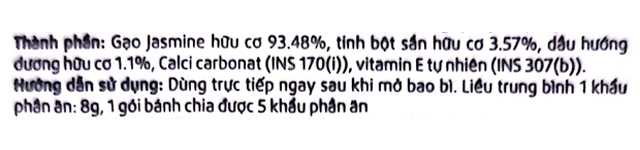 Thành phần dinh dưỡng
