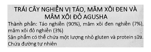 Thành phần dinh dưỡng