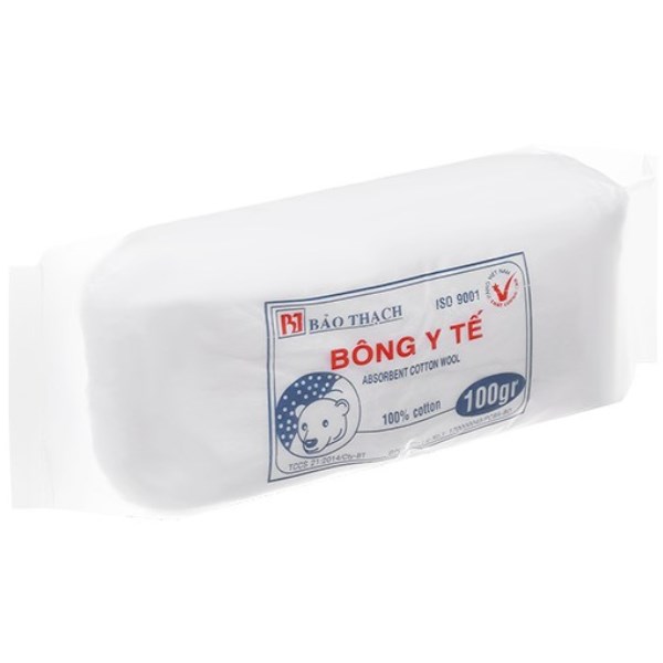 Bông gòn sợi dài Bảo Thạch gói 100g