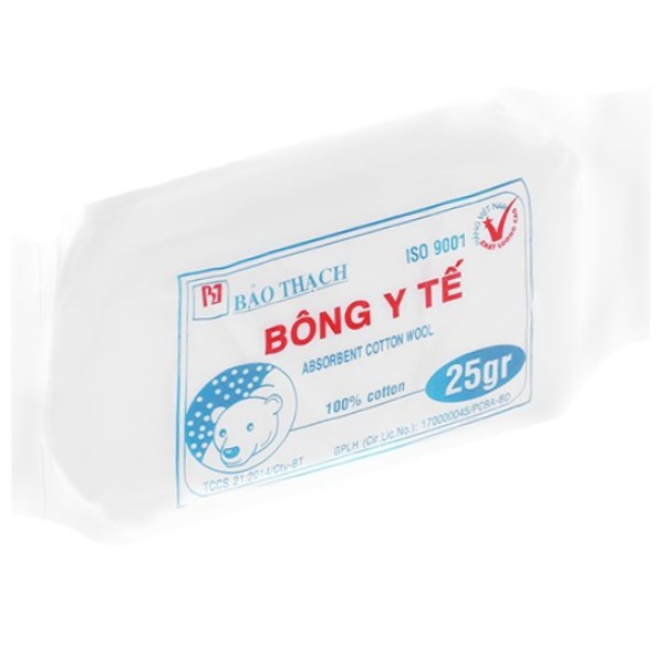 Bông gòn sợi dài Bảo Thạch gói 25g