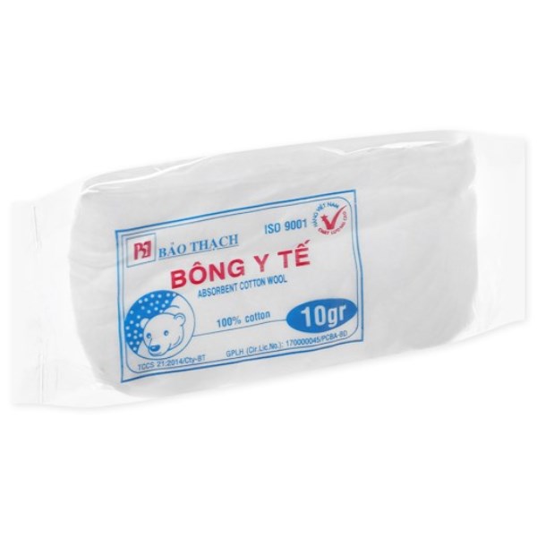 Bông gòn sợi dài Bảo Thạch gói 10g