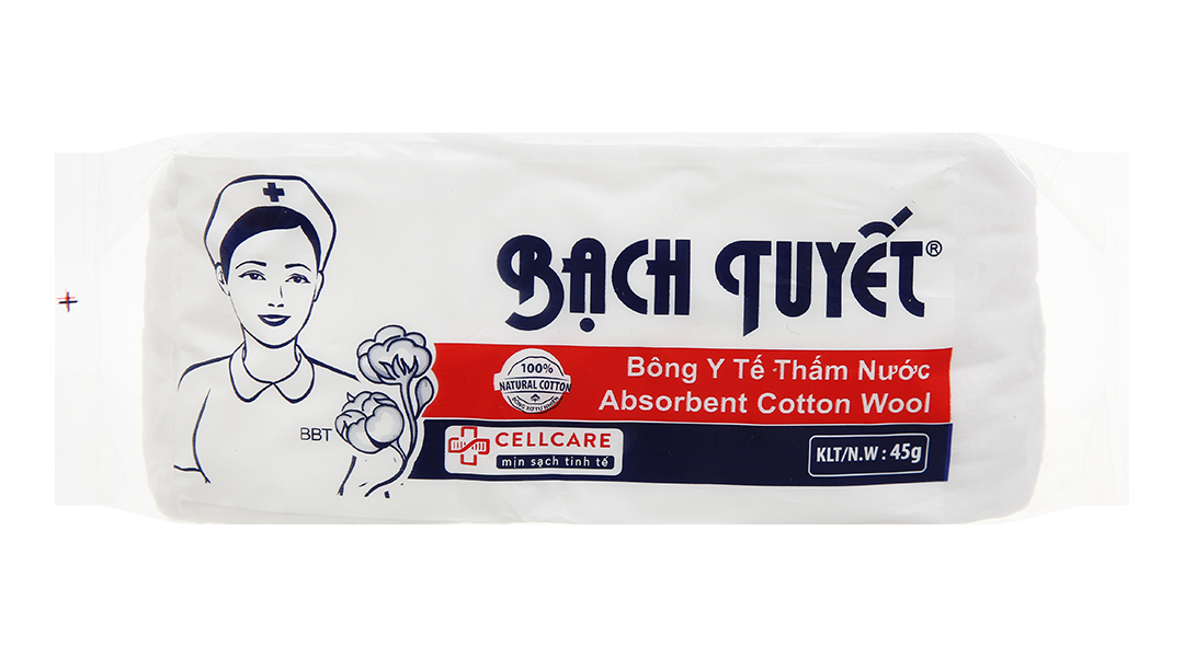 Bông gòn Bạch Tuyết gói 10g - 12