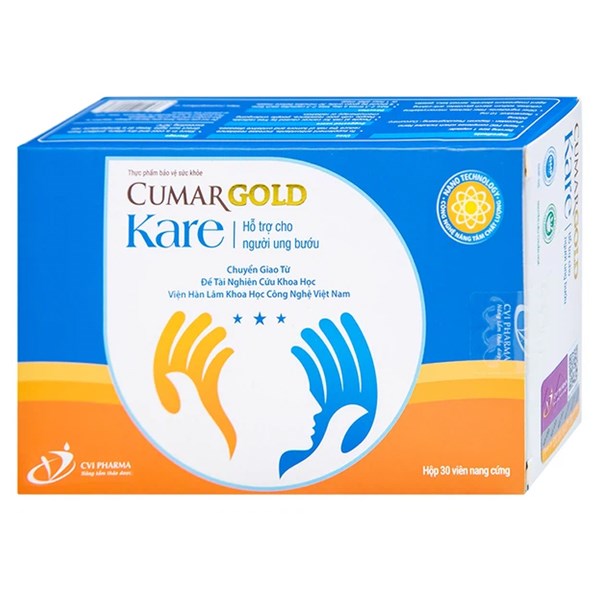 Thực phẩm bảo vệ sức khỏe Cumargold Kare hộp 30 viên