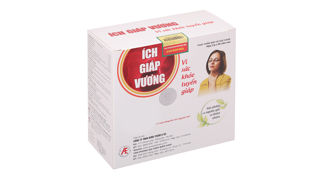 Ích Giáp Vương hỗ trợ giảm các triệu chứng tuyến giáp hộp 30 viên - 10