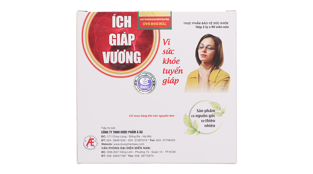 Ích Giáp Vương hỗ trợ giảm các triệu chứng tuyến giáp hộp 30 viên - 11