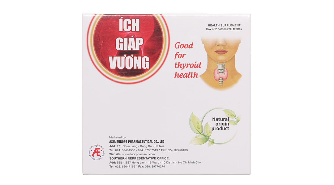 Ích Giáp Vương hỗ trợ giảm các triệu chứng tuyến giáp hộp 30 viên - 12