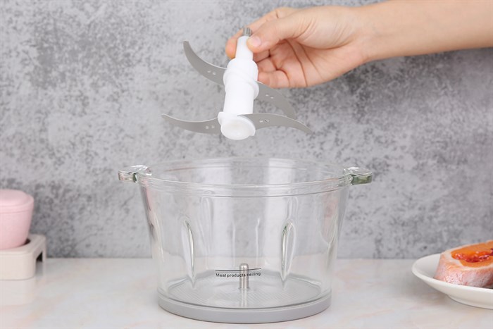 Máy xay thịt đa năng Magic Eco AC-15 300W 2 lít Màu Đen - Bạc