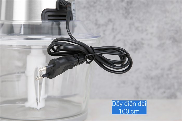 Máy xay thịt đa năng Magic Eco AC-15 300W 2 lít Màu Đen - Bạc