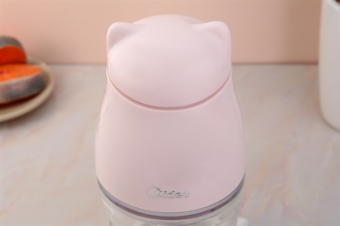 Máy xay thịt mini Midea MJ-BC200G 200W 0.6 lít Màu Hồng